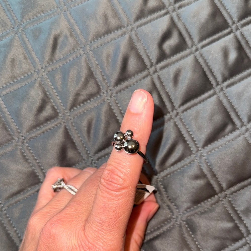 Calvin Klein Silver Fidget Ring